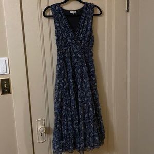 Max Studio floral sleeveless dress